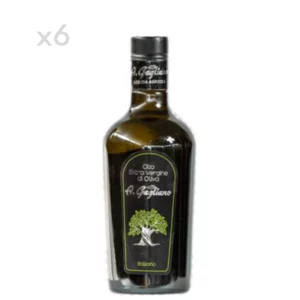 Olio extravergine di oliva Gagliano, 6 bottiglie da 500ml