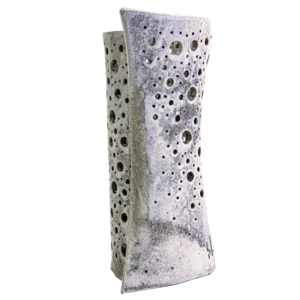 Curva Lampe aus glasierter feuerfester Keramik, 32x14cm