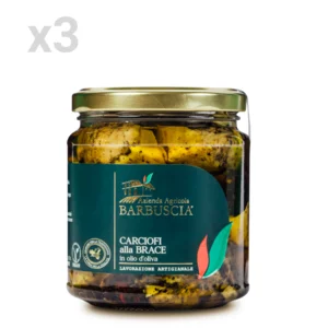 Artichauts grillés à l'huile d'olive, 3x280g