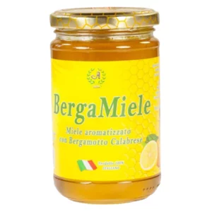 Bergamiele, miele millefiori preparato a base di bergamotto, 400g