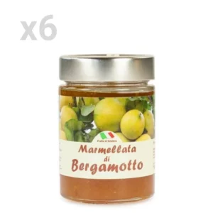 Garde-manger sucré : Confiture de Bergamote, pot 6x400g