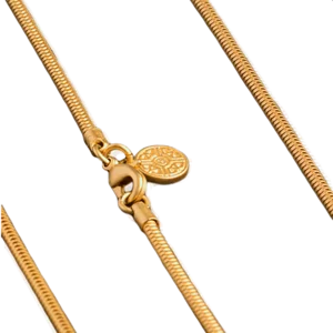 Catena per ciondoli in bagno d’oro 24 carati, 45cm, Galeria el Dorado