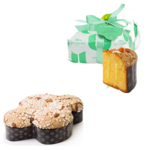 Colomba gefüllt mit Bergamottecreme und Glasur, 1 kg