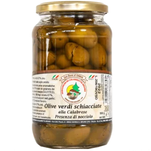 Zerkleinerte kalabrische Oliven, 550g