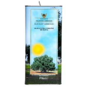 Natives Olivenöl extra Sant'Ambrogio in der Dose, 5L Jahrgang 2022/23