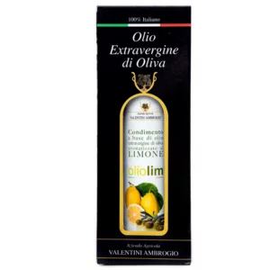 Vinaigrette "OLIOLIM" Ã  base d'huile d'olive extra vierge parfumÃ©e au citron