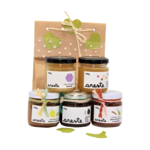 Areste in Love, set mieli, marmellate e confetture 5x100g