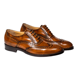 Oxford-Schuhe für Herren aus aufgerautem Kalbsleder mit genähter Ledersohle