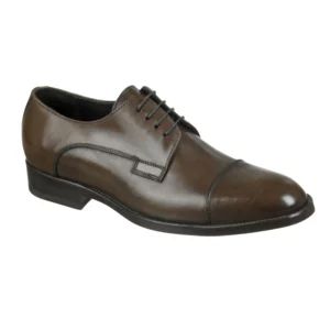 Herren-Derby-Schuhe aus Kalbsleder mit genähter Ledersohle