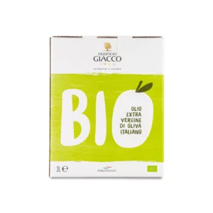 Huile d'olive extra vierge biologique, Oleificio Giacco en boîte, 3 L.