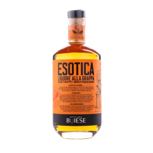 Esotica Buiese, Liquore alla Grappa ed infusione di Frutti Mediterranei pluripremiato,32%Vol., 700ml