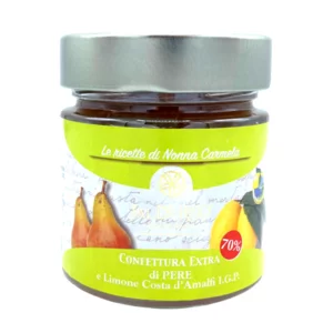 Confettura extra di pere e limone Costa d'Amalfi IGP di Sal De Riso, 250g