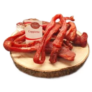 Coppiette - Trockenfleisch mit Paprika, 250g