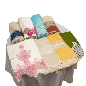 Coffret de parfum : Savon et serviettes à la lavande