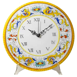 Uhr mit Raffaellesco-Dekor, 30ø cm