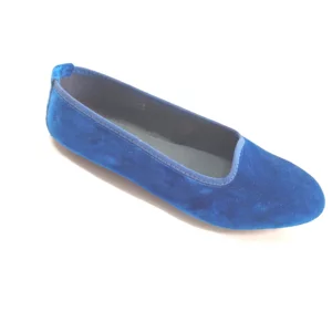 Babouche modèle Frioul bleu