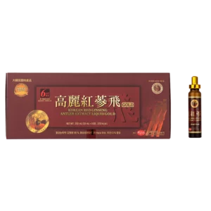 Ginseng Rosso Coreano, estratto concentrato, 10 fiale, 20ml/cad