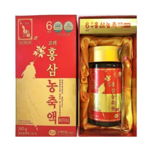 Extrait doux royal de ginseng rouge de Corée pur, pot de 240g