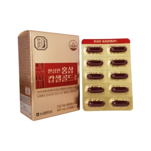 Ginseng rosso coreano in capsule maxi, 30x900mg