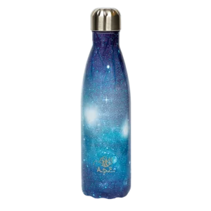 Borraccia termica a bottiglia galassia blu