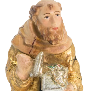 Roi sage Melchior avec or, 10 cm