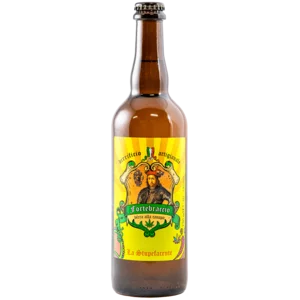 Birra bionda con note di canapa; La Stupefacente, 750ml