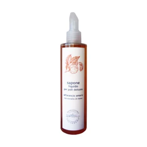 Sapone liquido all'arancio amaro con estratto di malva, 250 ml