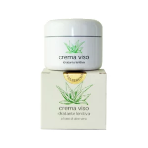 Crema viso all’Aloe Vera, Idratante lenitiva, 50ml