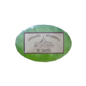 Saponetta artigianale al tè verde, 100g