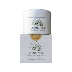 Crema viso emolliente e nutriente con olio extravergine di oliva, 50ml