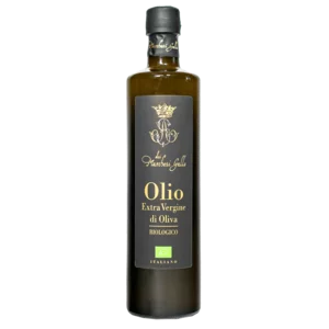 Huile d'olive extra vierge bio des Marchesi Gallo en bouteille, 750ml