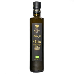 Huile d'olive extra vierge biologique des Marchesi Gallo en bouteille, 500ml
