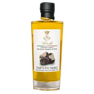 Marquises Gallo Olivenöl extra vergine aromatisiert mit schwarzem Trüffel in Flasche, 200ml
