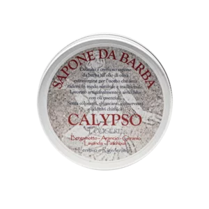 Calypso, savon de rasage affinant naturel, 125ml