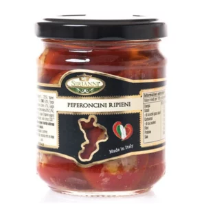 Peperoncini calabresi ripieni, 190g