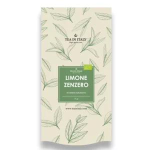 Tè verde Limone Zenzero in confezione da 75g