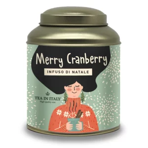 Infuso di Natale, Merry Cranberry, barattolo 100g