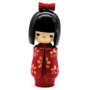 Kokeshi Otomesode, bambola kokeshi, 16cm