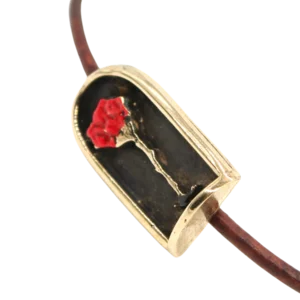 Bracelet 'Petit Prince' - La rose (bronze)