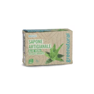 Greenatural- sapone artigianale aloe vera, 100g
