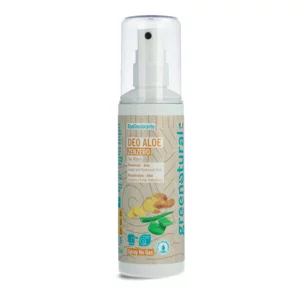Greenatural - spray déodorant aloe gingembre, 100ml