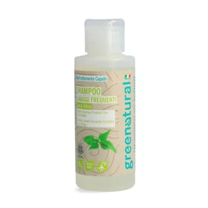 Greenatural - shampoo lavaggi frequenti lino & ortica, 100ml