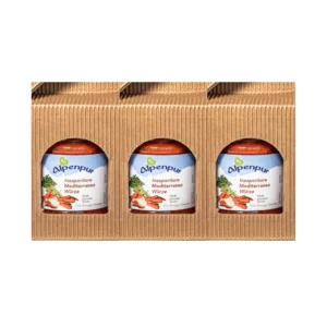 Bouillon de légumes bio méditerranéen, Coffret cadeau, 3x220g