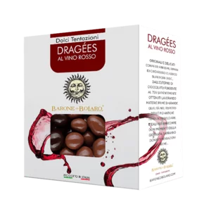 Box regalo, 4 confezioni di Dragée di cioccolato ripieni di liquori tradizionali