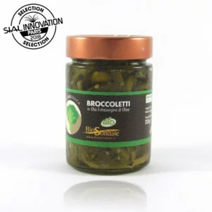 Broccoletti bio in olio extravergine di oliva bio, 300g