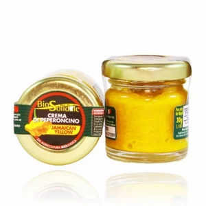 Crème de piment jaune jamaïcain biologique, 30g