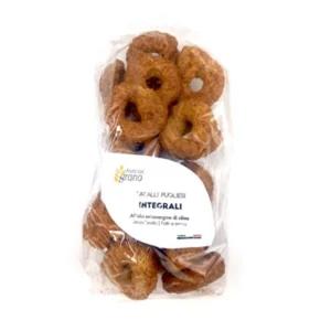 Taralli pugliesi integrali, 250g
