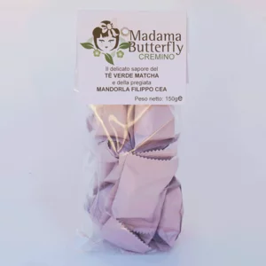 Cremini Madama Butterfly mit Matcha-Grüntee und Mandeln Filippo Cea, 150 g