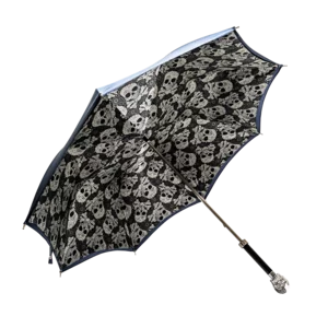 Totenkopf Regenschirm für Herren