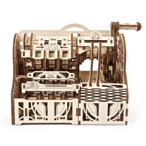 Modello meccanico in legno: registratore di cassa, Ugears